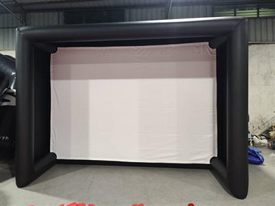 Golfový simulátor dopad na bití obrazovky stan