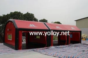 2 V 1 Pracovní stanice Nafukovací auto stan