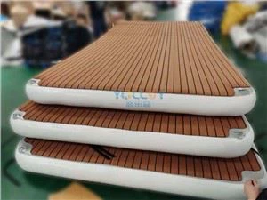 Nafukovací plovoucí přístaviště pro volný čas plošiny